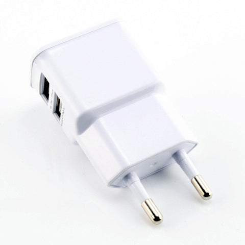 EU PLUG For for SAMSUNG 7100 IPHONE htc sony-ericsson lg smart mobile phone charger dual usb charger dual general 2a