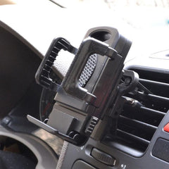 1 Pc Black 360 Car Air Vent Mount Cradle Holder Stand For Mobile Smart Cell Phone
