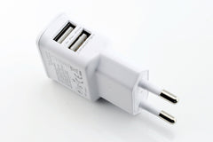 EU PLUG For for SAMSUNG 7100 IPHONE htc sony-ericsson lg smart mobile phone charger dual usb charger dual general 2a