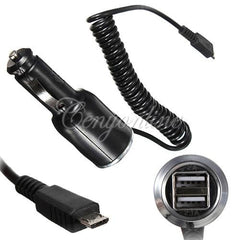 2 Dual USB Port Car Cigarette Charger Adapter Micro USB For iPhone 4 5 6 plus For iPad For Samsung Galaxy S4 S3 Note 2 For HTC