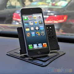 360 Rotating Car Dashboard Mount Holder Sticky Non-Slip Pad Mat For Phone GPS 2MQR