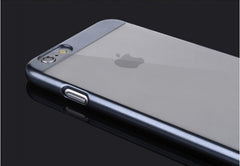 Luxury Gold Electroplate Linear EX Clear Case For Iphone 6 6S 4.7inch Transparent PC Hard Cover For Iphone 6S 6 Phone Bag Covers