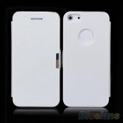 Magnetic Flip Leather Hard Skin Pouch Wallet Case Cover For Apple iPhone 5S 5G phone cases 08E9