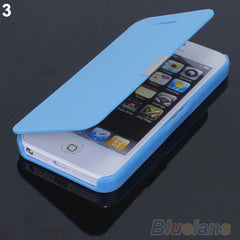 Magnetic Flip Leather Hard Skin Pouch Wallet Case Cover For Apple iPhone 5S 5G phone cases 08E9