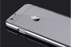 Luxury Gold Electroplate Linear EX Clear Case For Iphone 6 6S 4.7inch Transparent PC Hard Cover For Iphone 6S 6 Phone Bag Covers