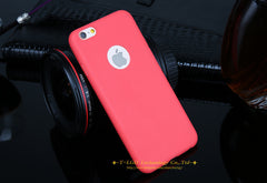 New Arrival case for iphone 6! Candy colors Soft TPU Silicon phone cases for iphone 6 4.7" Coque with logo window Accessories